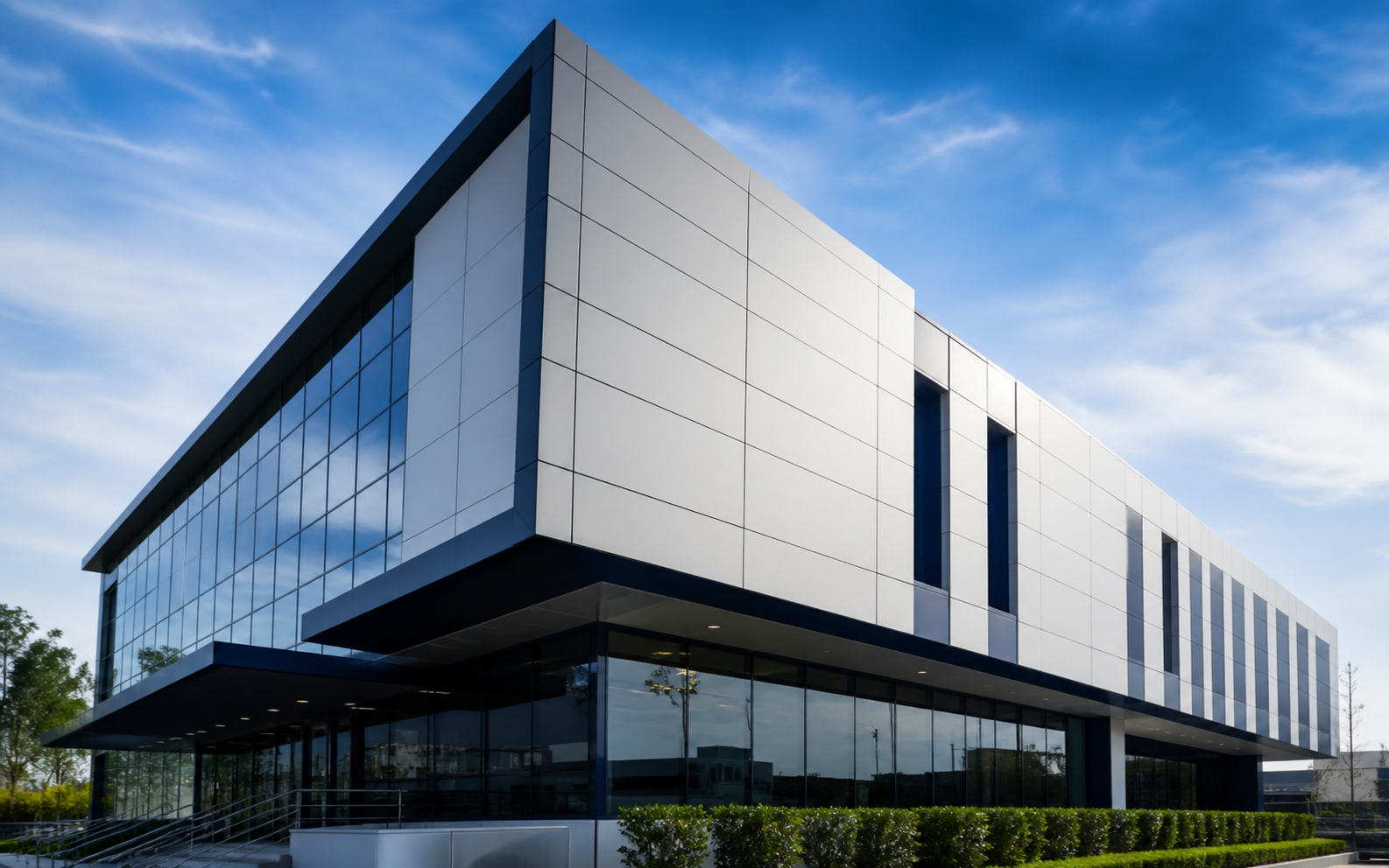 งานหุ้มอาคาร (Facade ,Cladding)